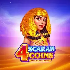 4 Scarab Coins Hold and Win